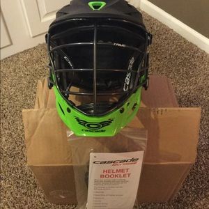 Cascade R Lacrosse Helmet Matte Black